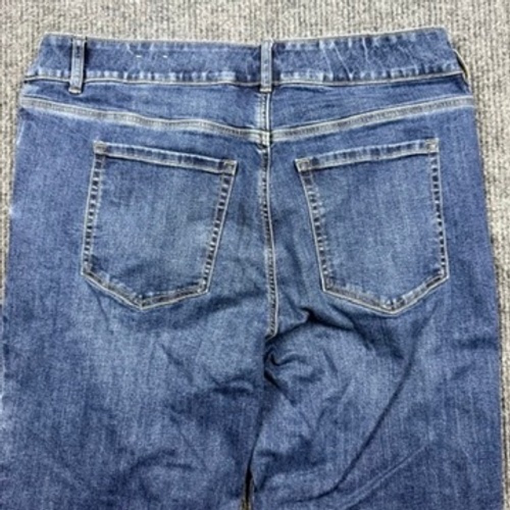 Lane Bryant Tighter Tummy High Rise Bootcut Jeans Blue Size 22 A83827 - Picture 13 of 14